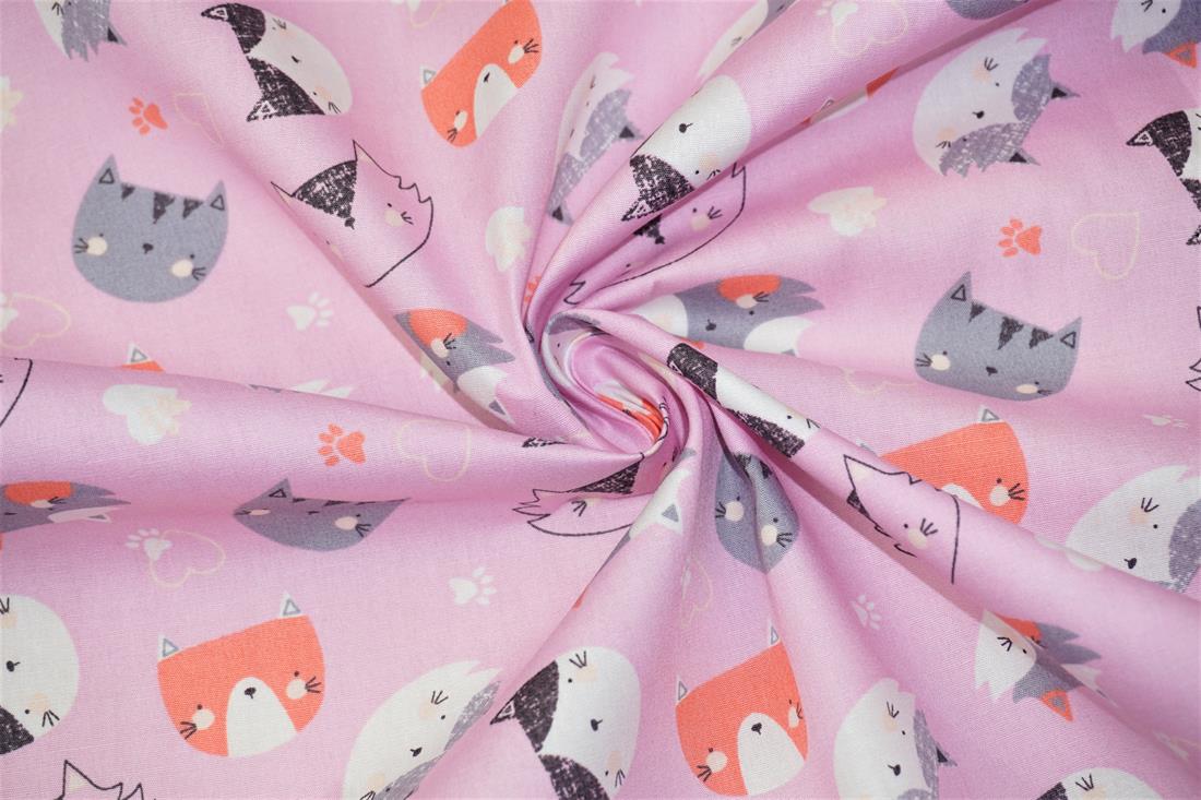 Pink Cotton Cats Face