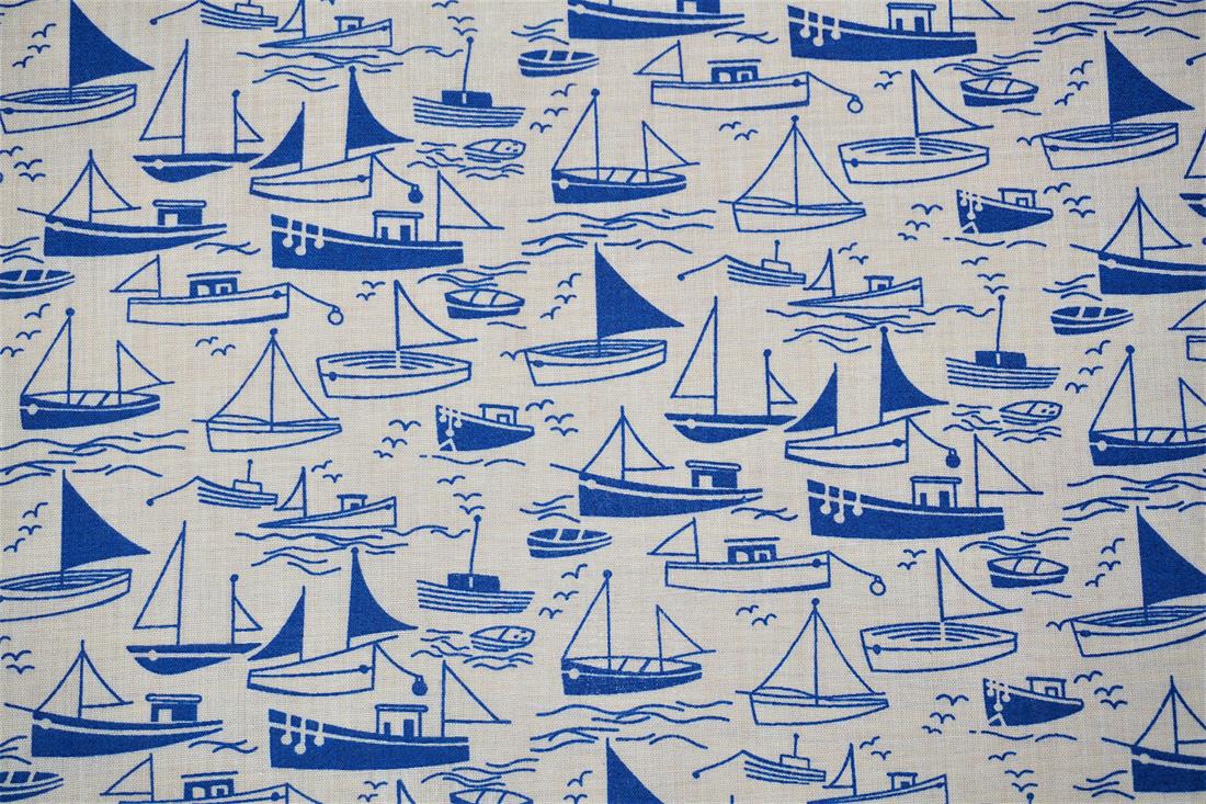 White Printed Poly Cottons