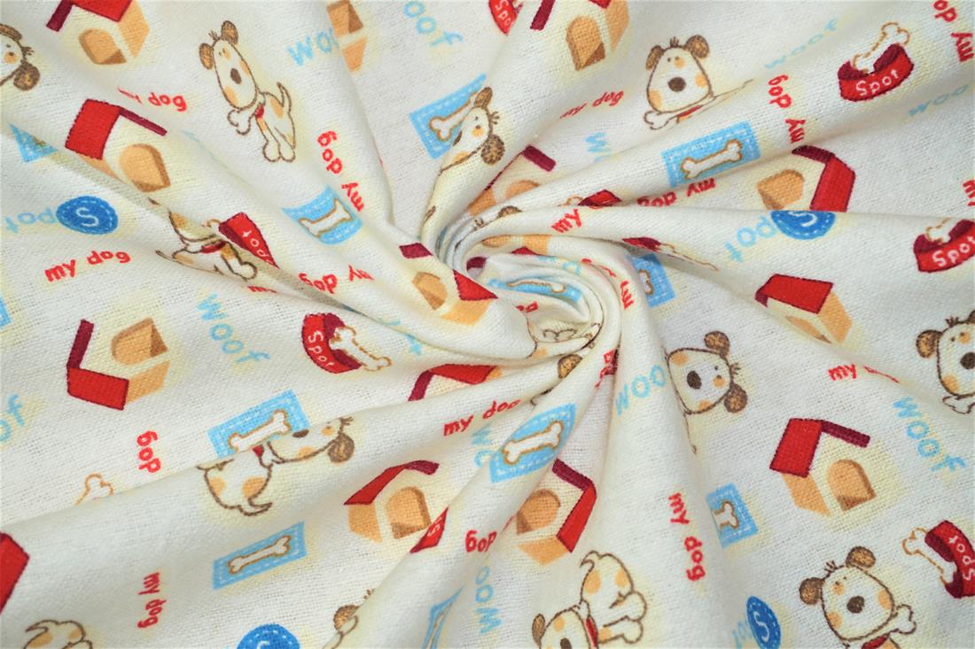 Printed Brushed Cotton