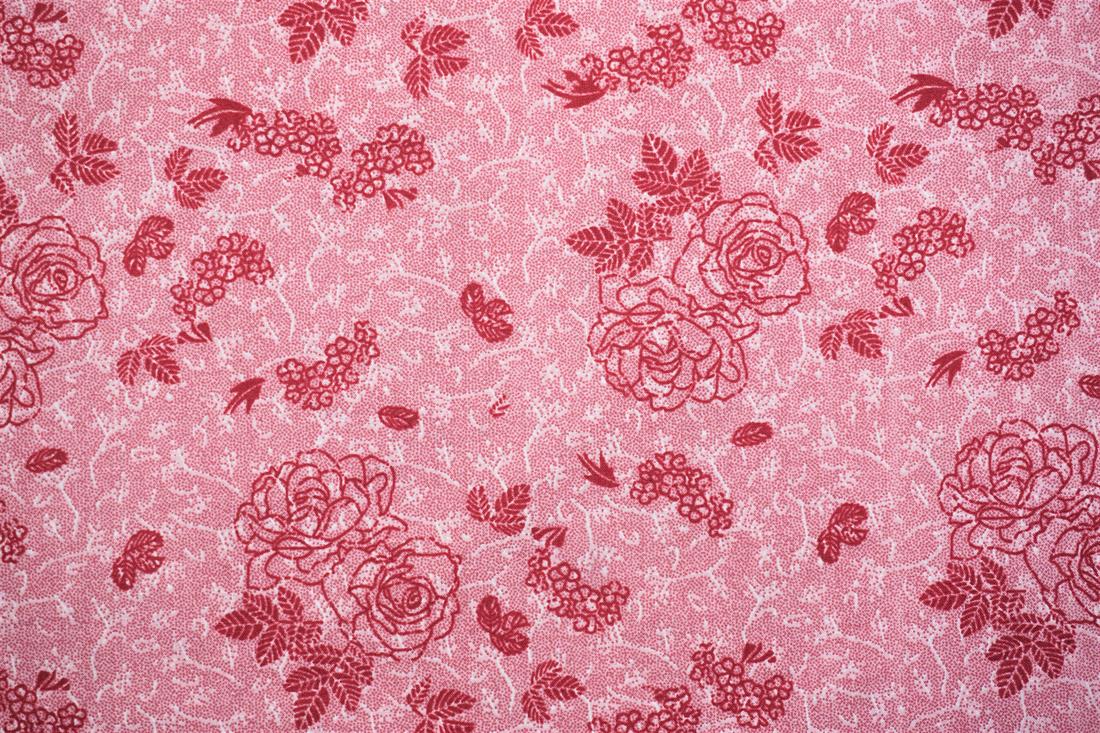 Pink Printed Cotton Fabrics