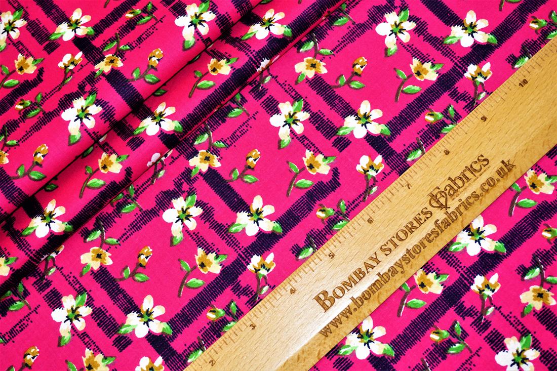 Pink Cotton Flower Line