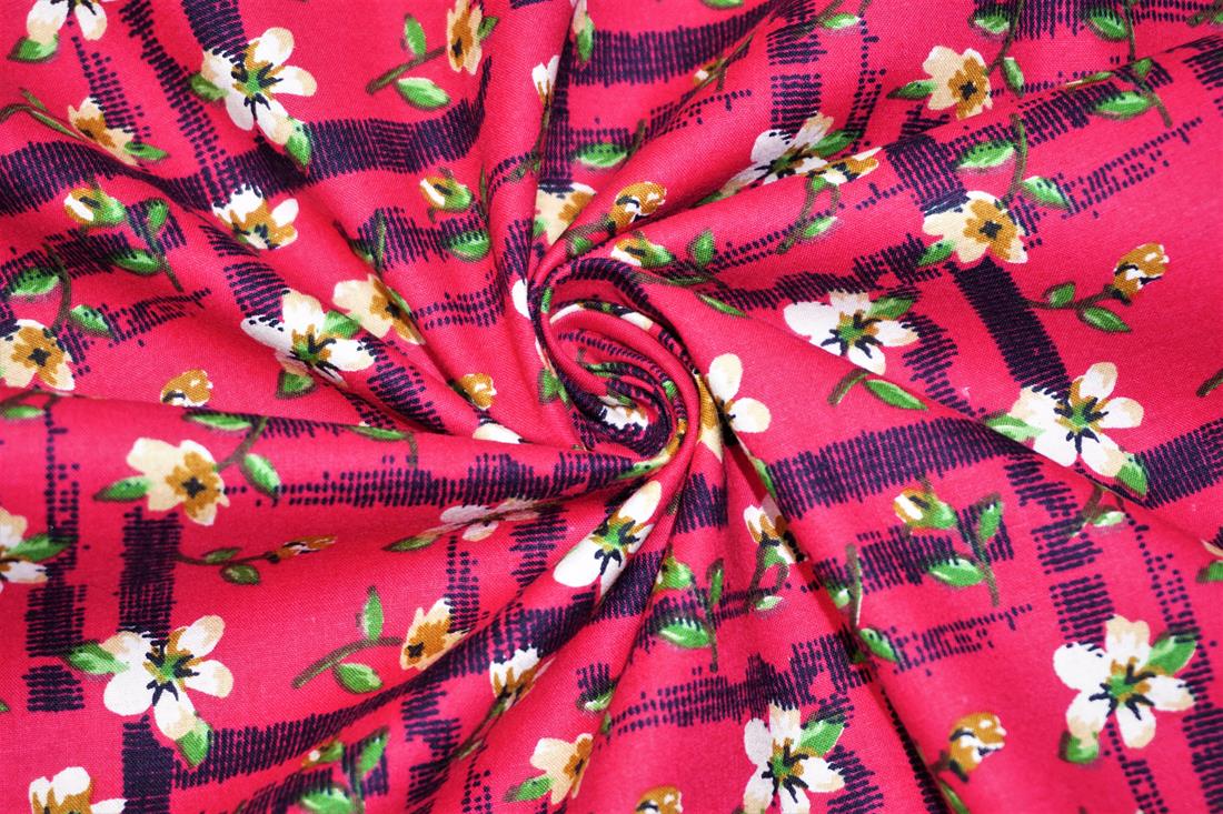 Pink Cotton Flower Line