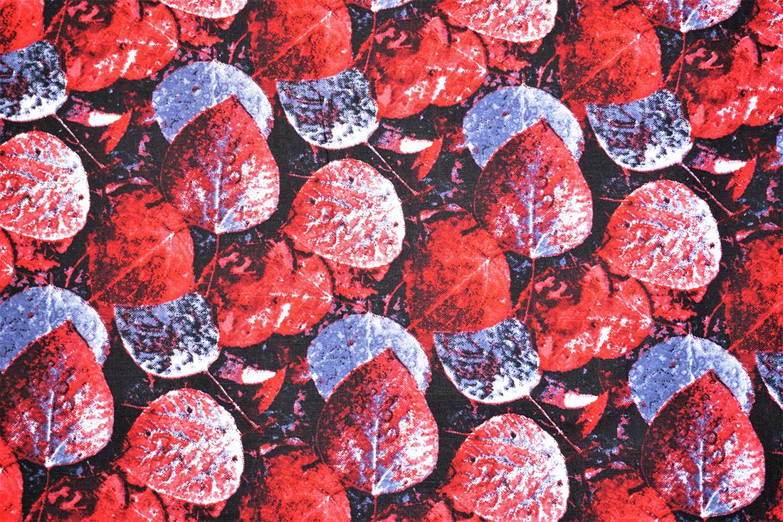 Red Printed Cotton Fabrics