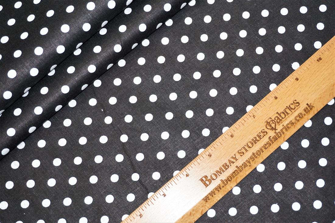 Black Printed Cotton Fabrics