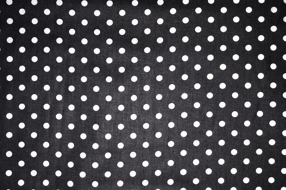 Black Printed Cotton Fabrics