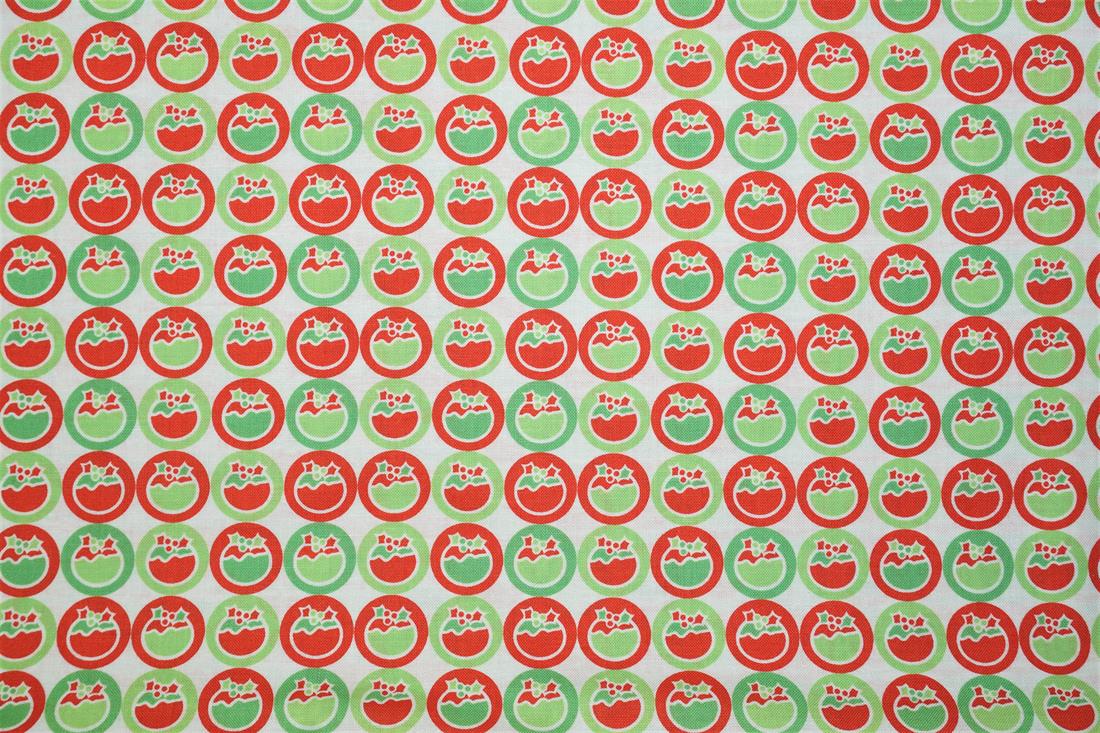 White Cotton Chistmas Puddings