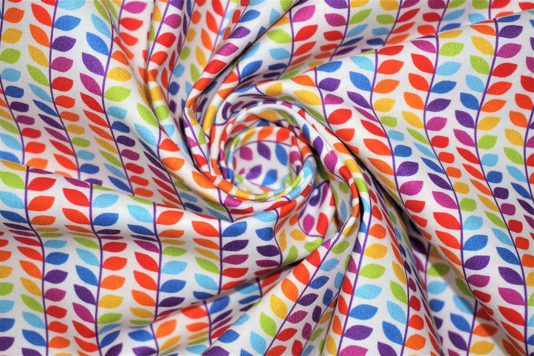 Multicolour Printed Cotton Fabrics