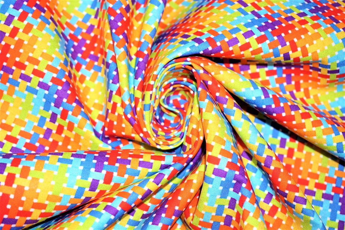 Multicolour Printed Cotton Fabrics
