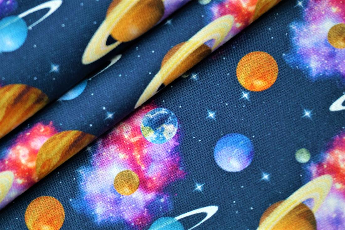 Dark Blue & Mix Printed Cotton Fabrics