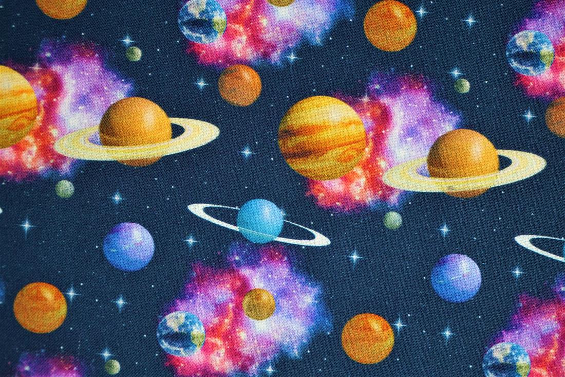 Dark Blue & Mix Printed Cotton Fabrics