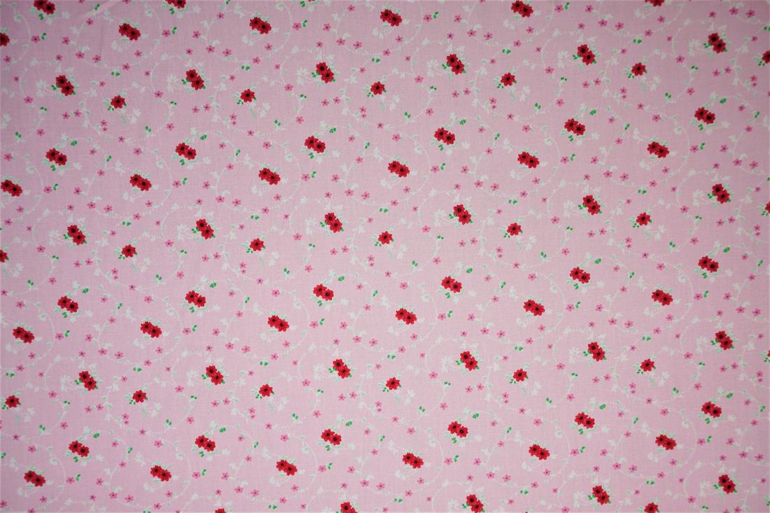 Pink Cotton Flower