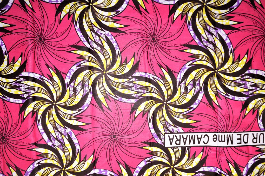 Multicolour Cotton African Wax Prints 6 Yards