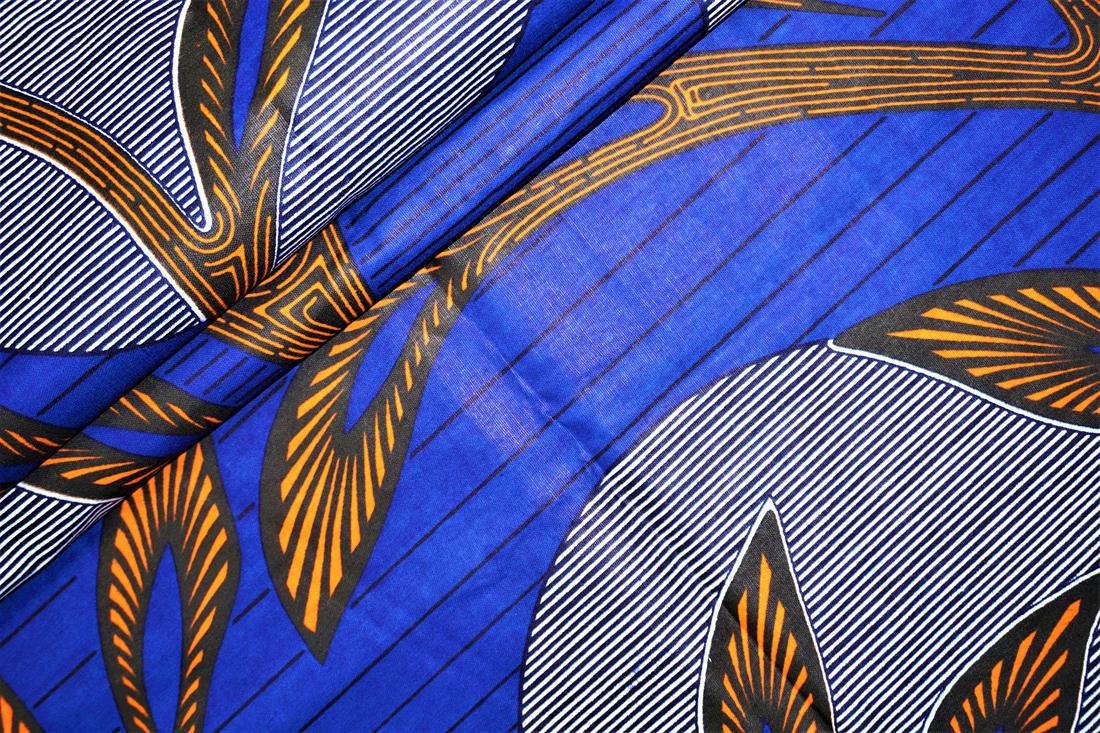 Multicolour Cotton African Wax Prints 6 Yard
