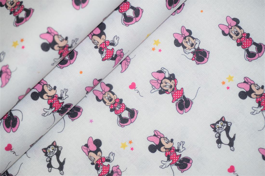 White Cotton Minnie Mouse