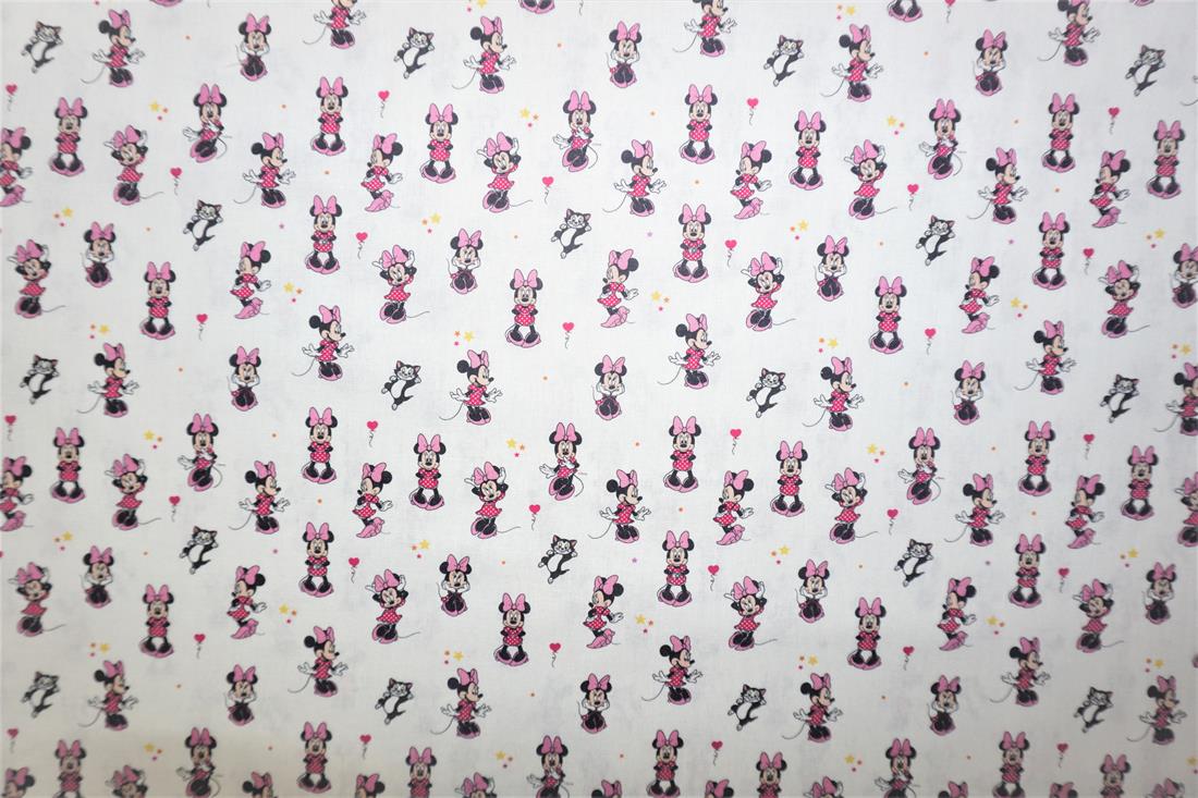 White Cotton Minnie Mouse