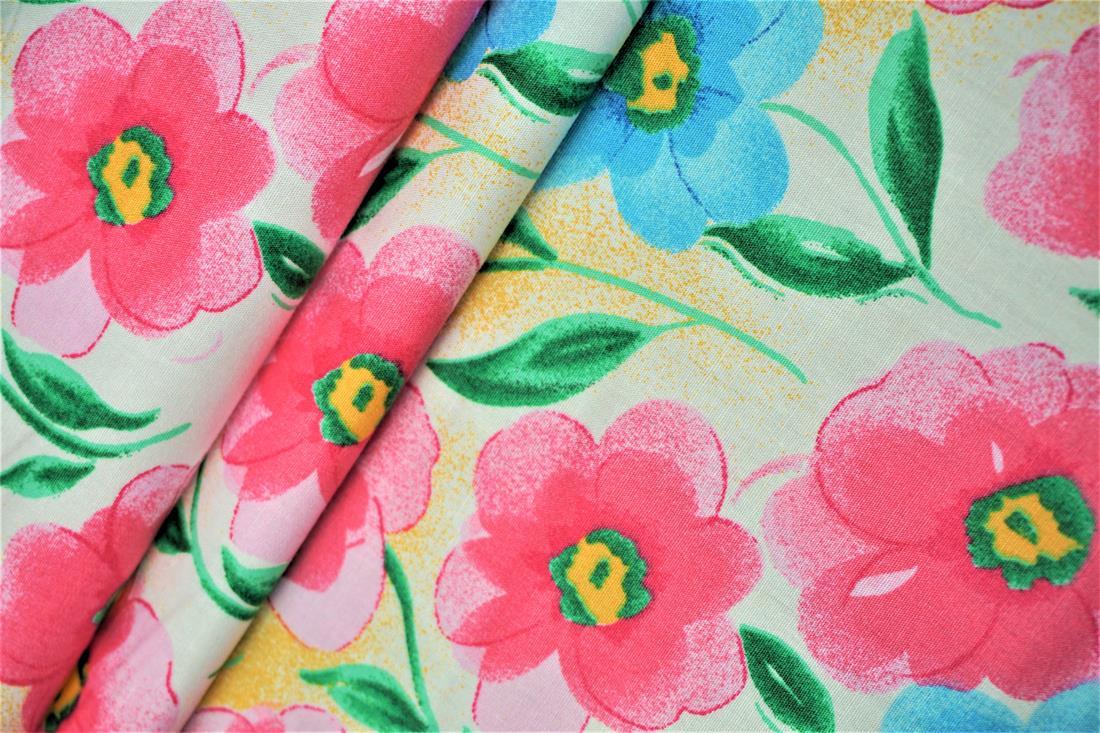 Multicolour Printed Cotton Fabrics
