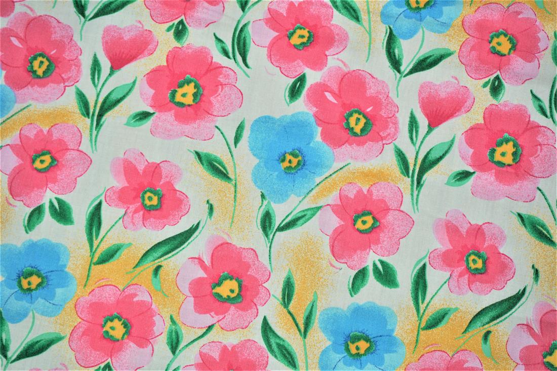 Multicolour Printed Cotton Fabrics