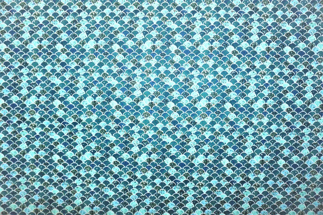 Blue Cotton Scales
