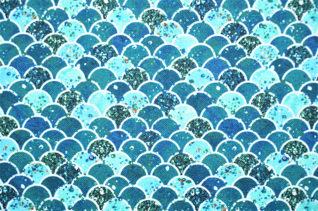 Blue Cotton Scales