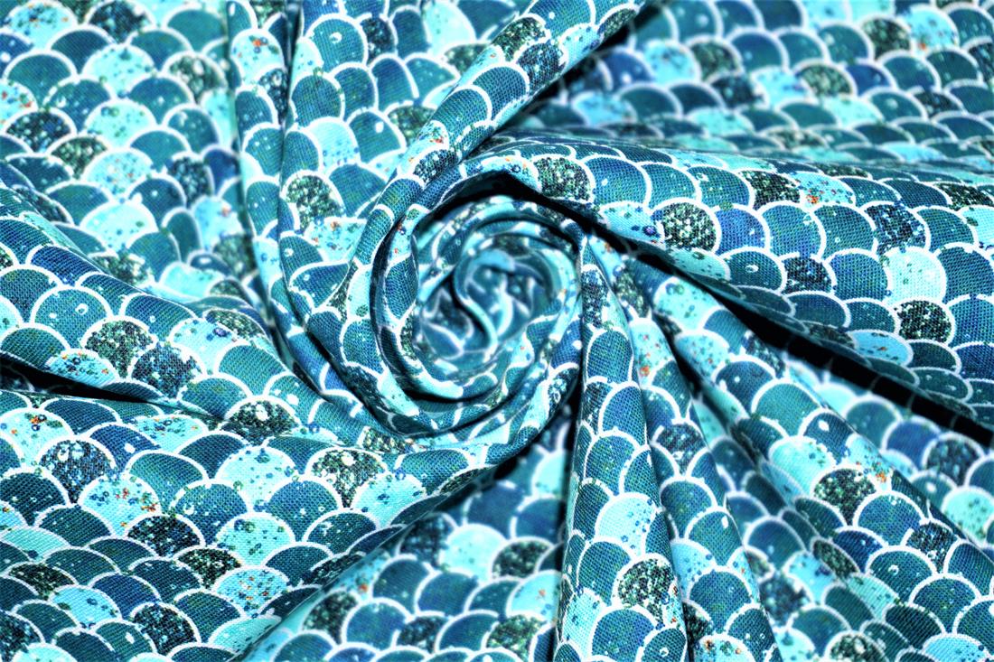 Blue Cotton Scales
