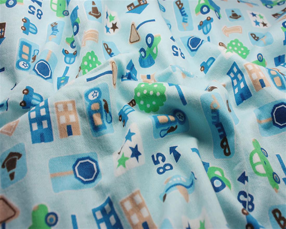 SKY Cotton Traffic Cars Winceyette