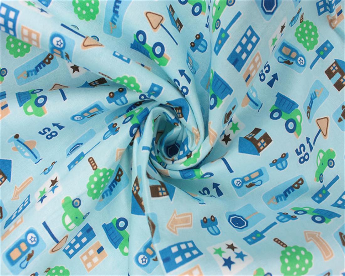 SKY Cotton Traffic Cars Winceyette