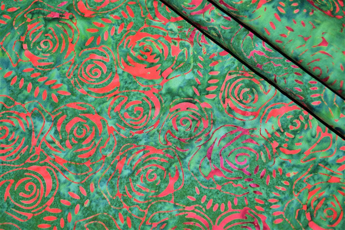 COL1 Cotton Printed Bali Batik