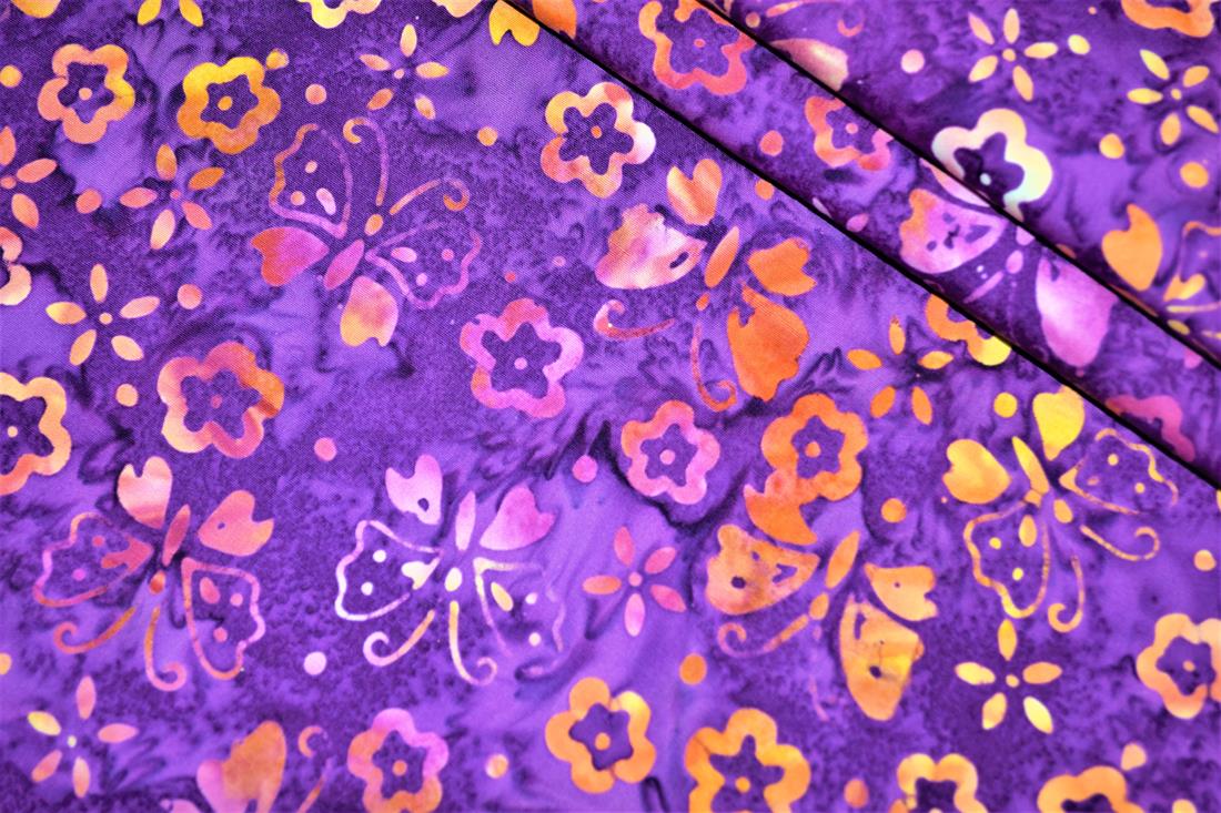COL 1 Cotton Printed Bali Batik