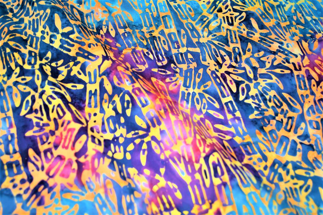 COL 1 Cotton Printed Bali Batik