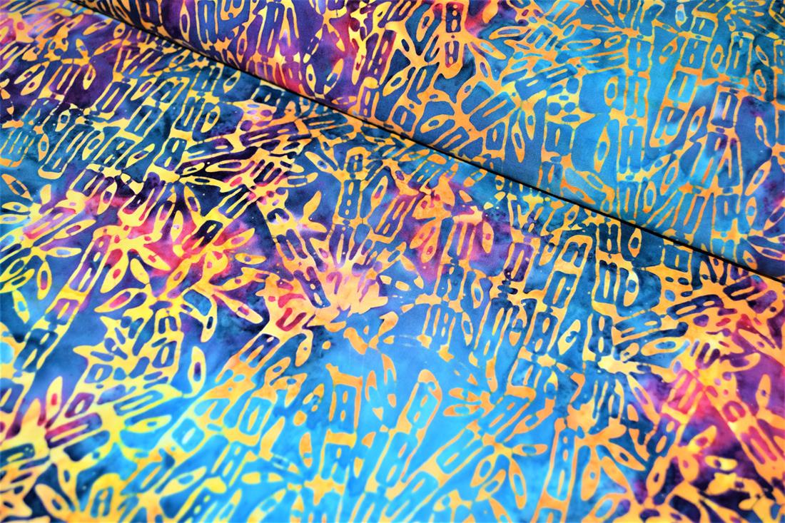 COL 1 Cotton Printed Bali Batik
