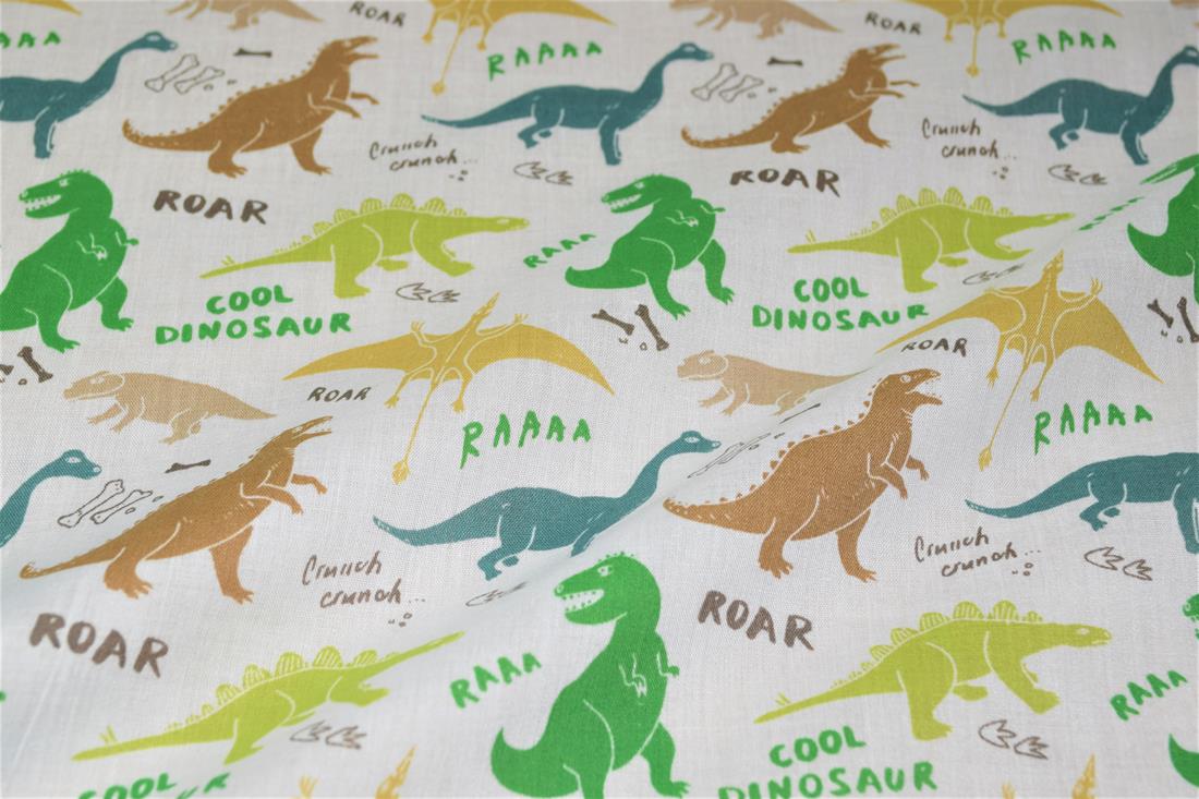 White Cotton Dinosaurs