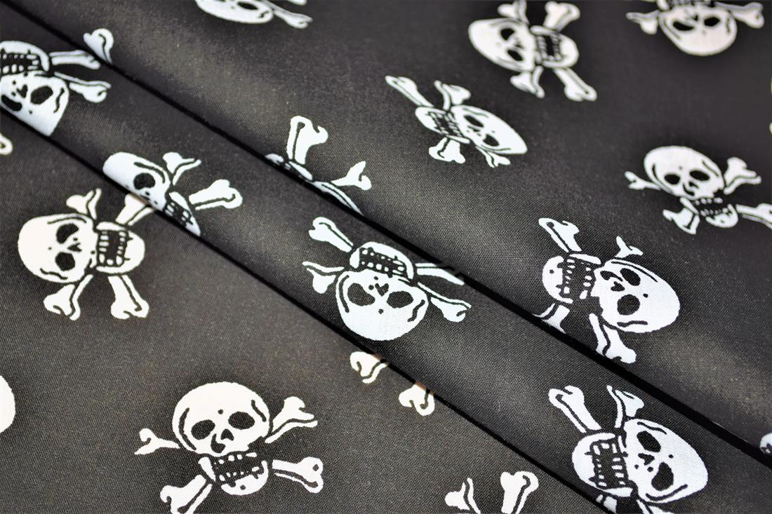 Black Cotton Skulls