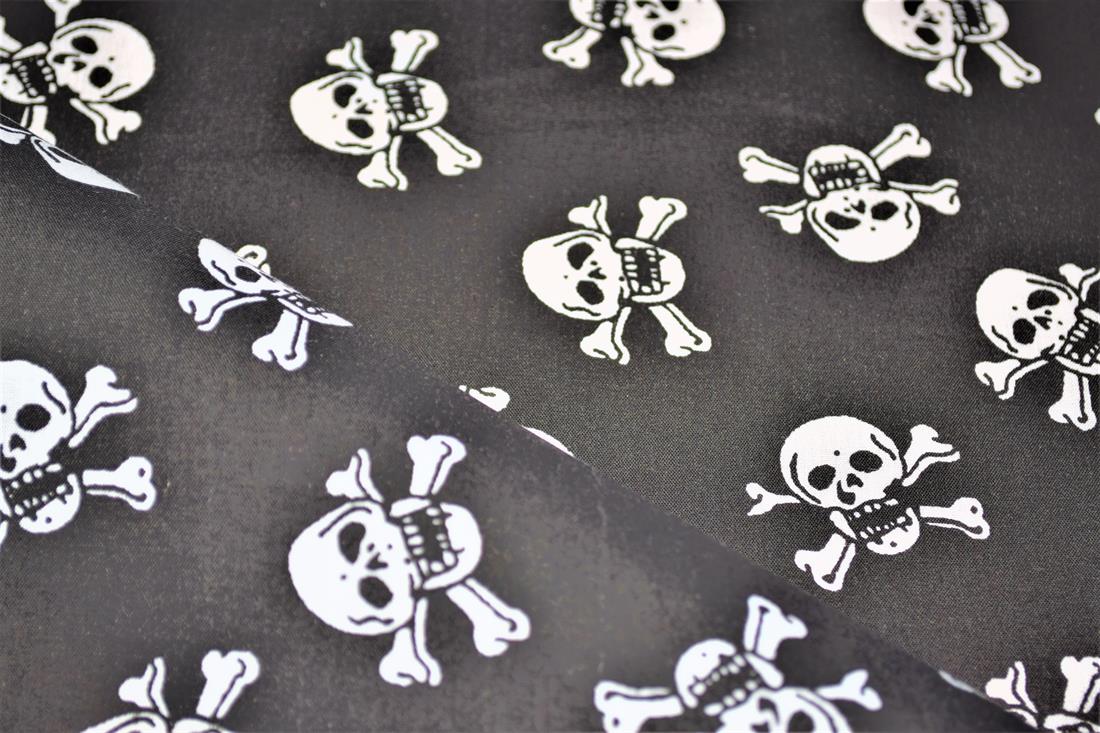 Black Cotton Skulls