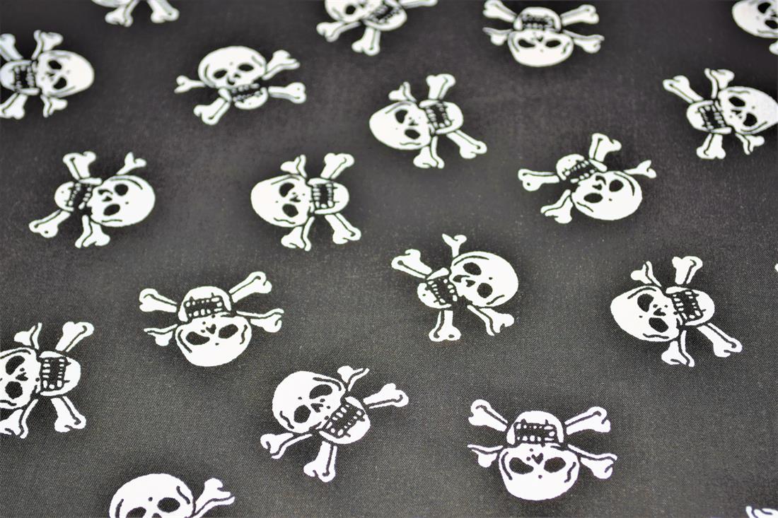 Black Cotton Skulls