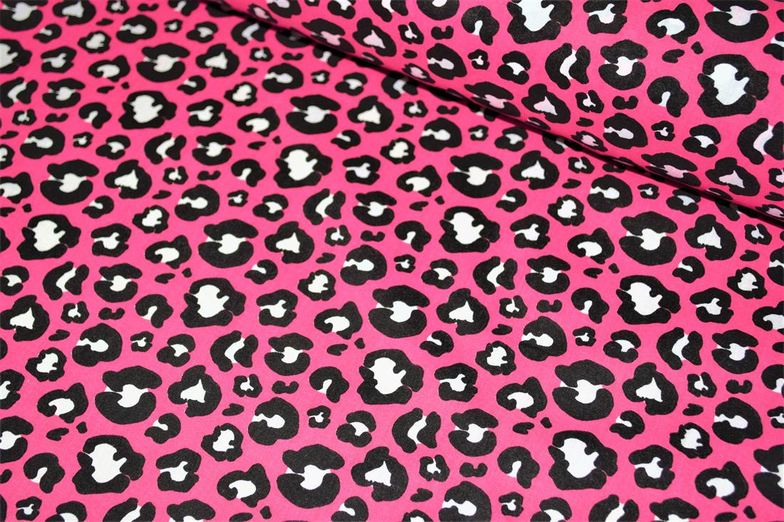 Pink Cotton Printed Poly Cottons