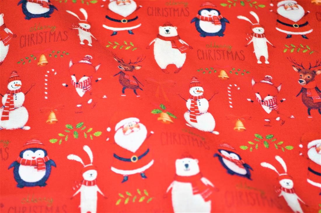 Red Cotton Santa