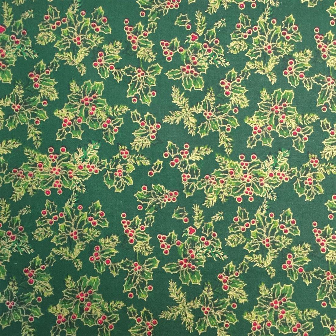 Green Cotton Flowers
