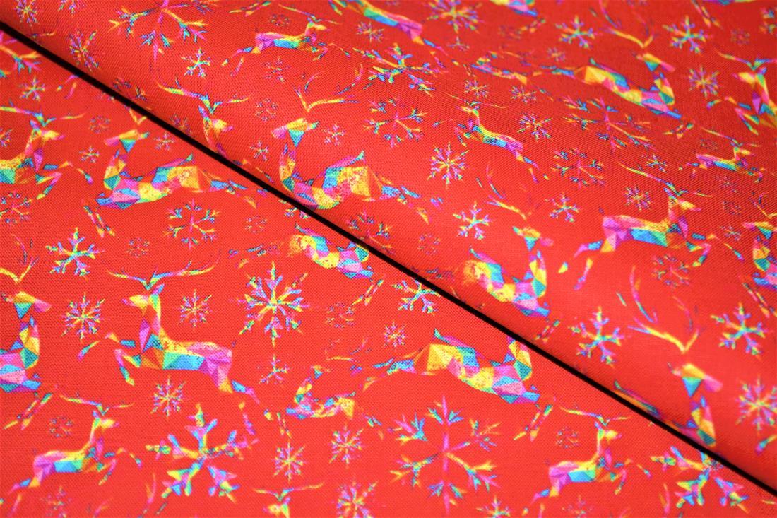Multicolour Cotton Rainbow Reindeer