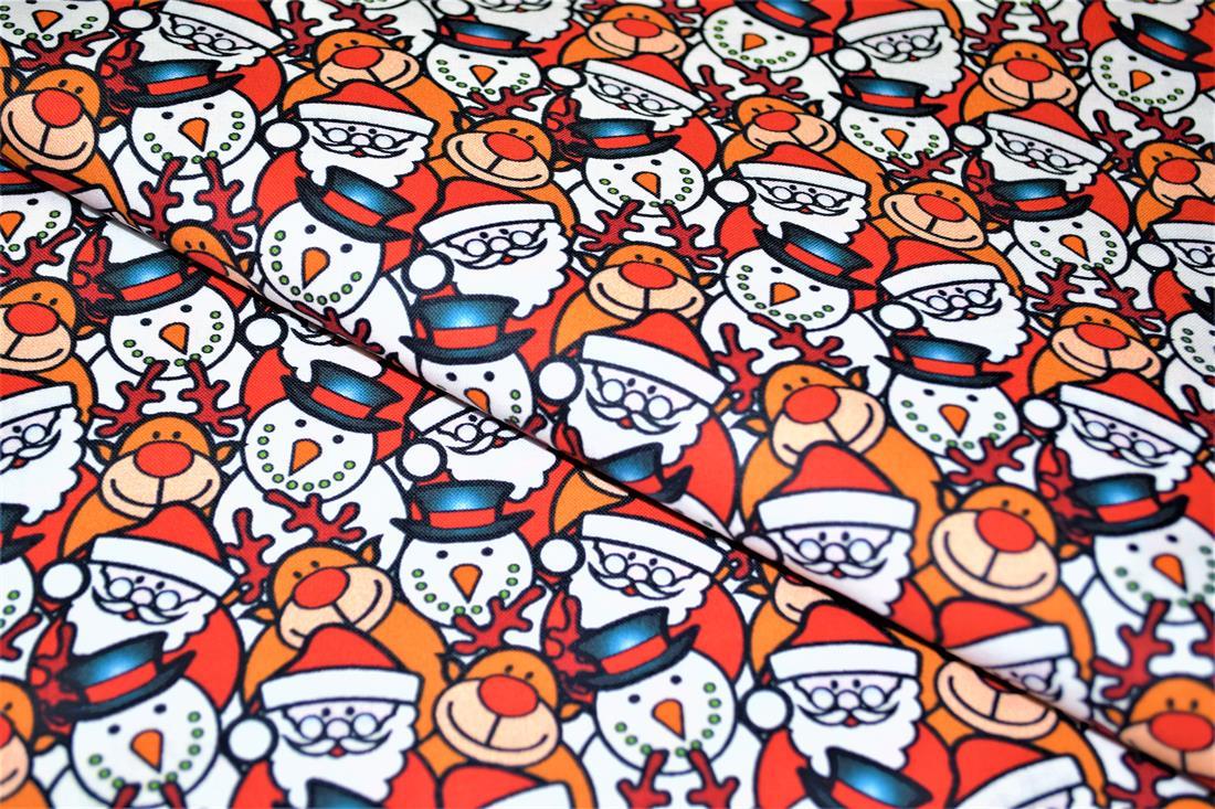 Multicolour Cotton Santa's Little Helper
