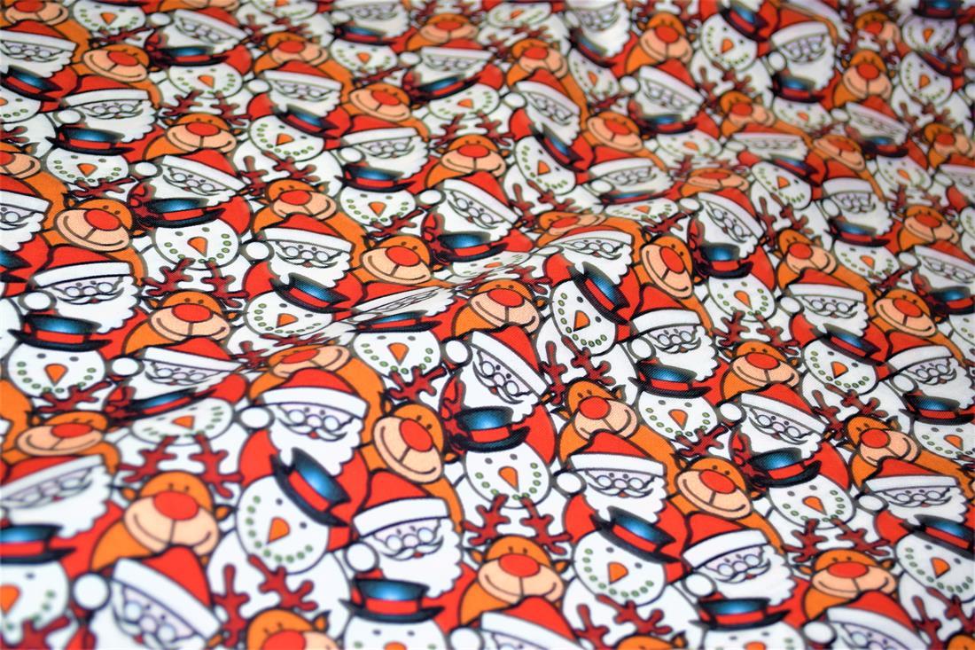 Multicolour Cotton Santa's Little Helper