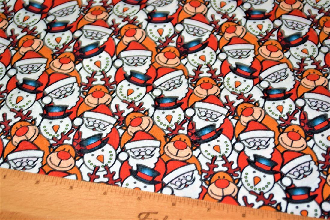 Multicolour Cotton Santa's Little Helper