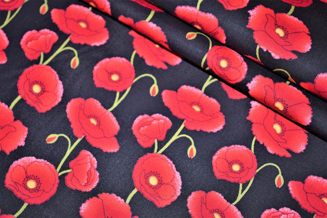Black Cotton Poppy Flowers