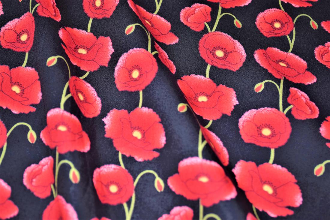 Black Cotton Poppy Flowers