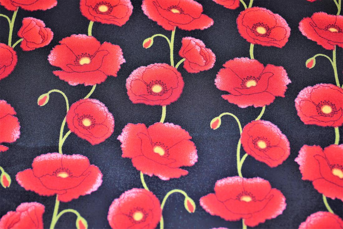Black Cotton Poppy Flowers