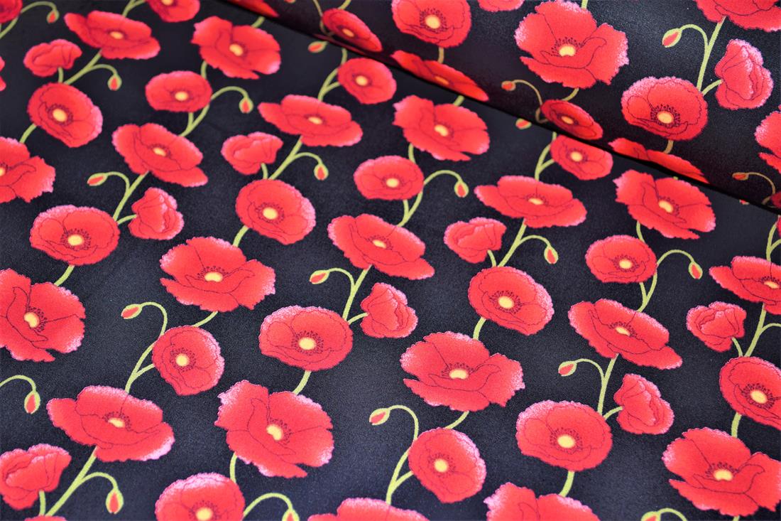 Black Cotton Poppy Flowers