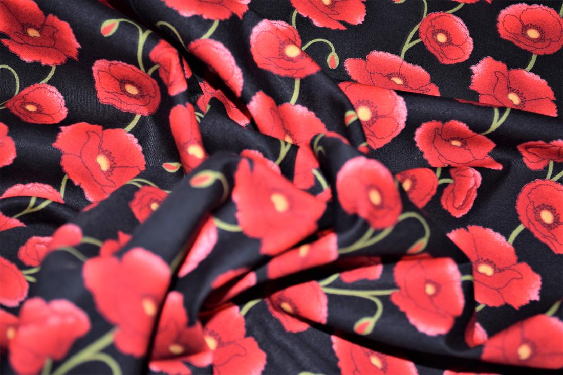 Black Cotton Poppy Flowers