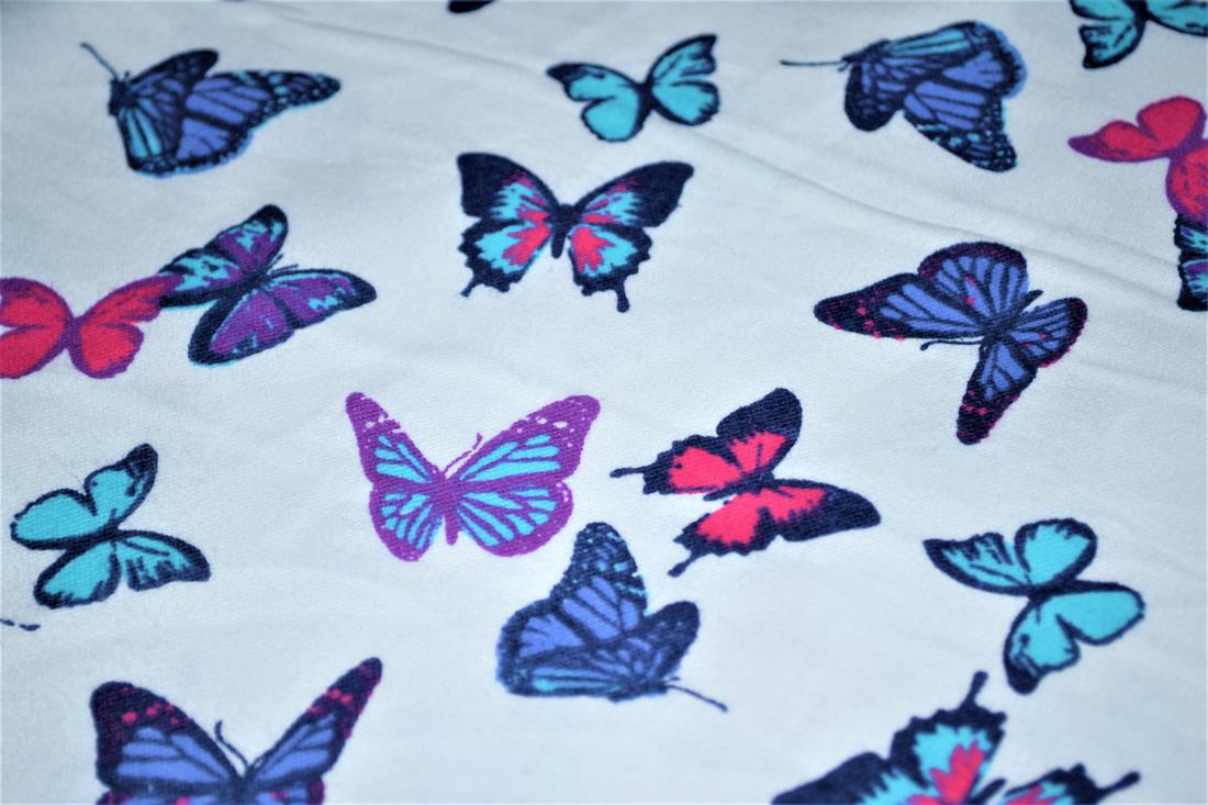 White Brushed Cotton Flannel Winceyette Fabric Dressmaking Craft