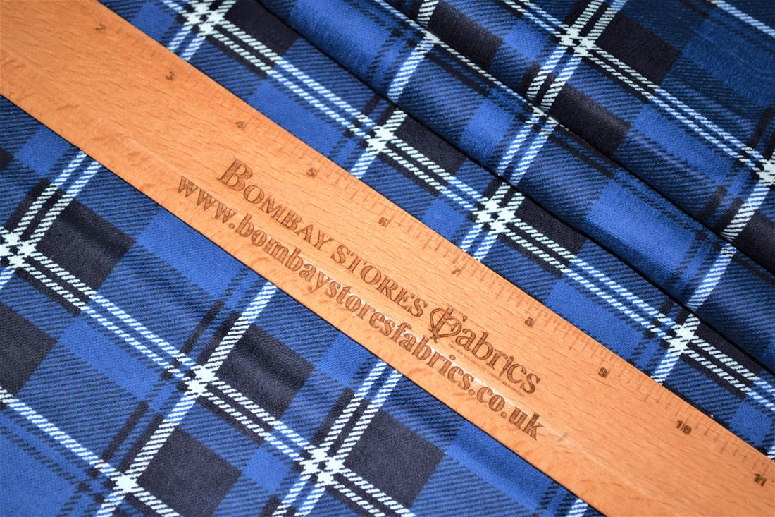 Navy Brushed Cotton
