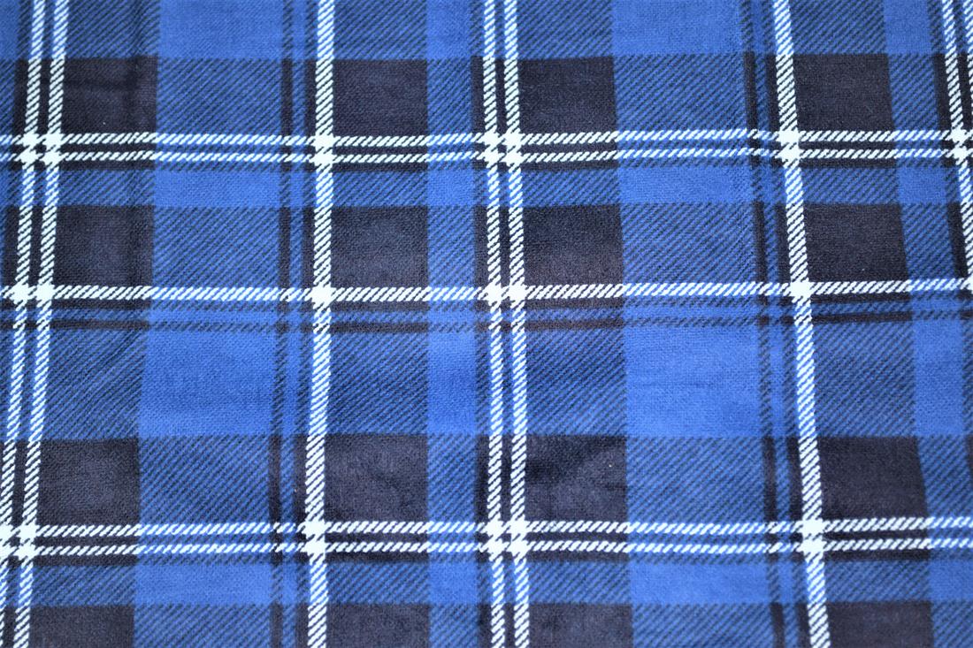 Navy Brushed Cotton