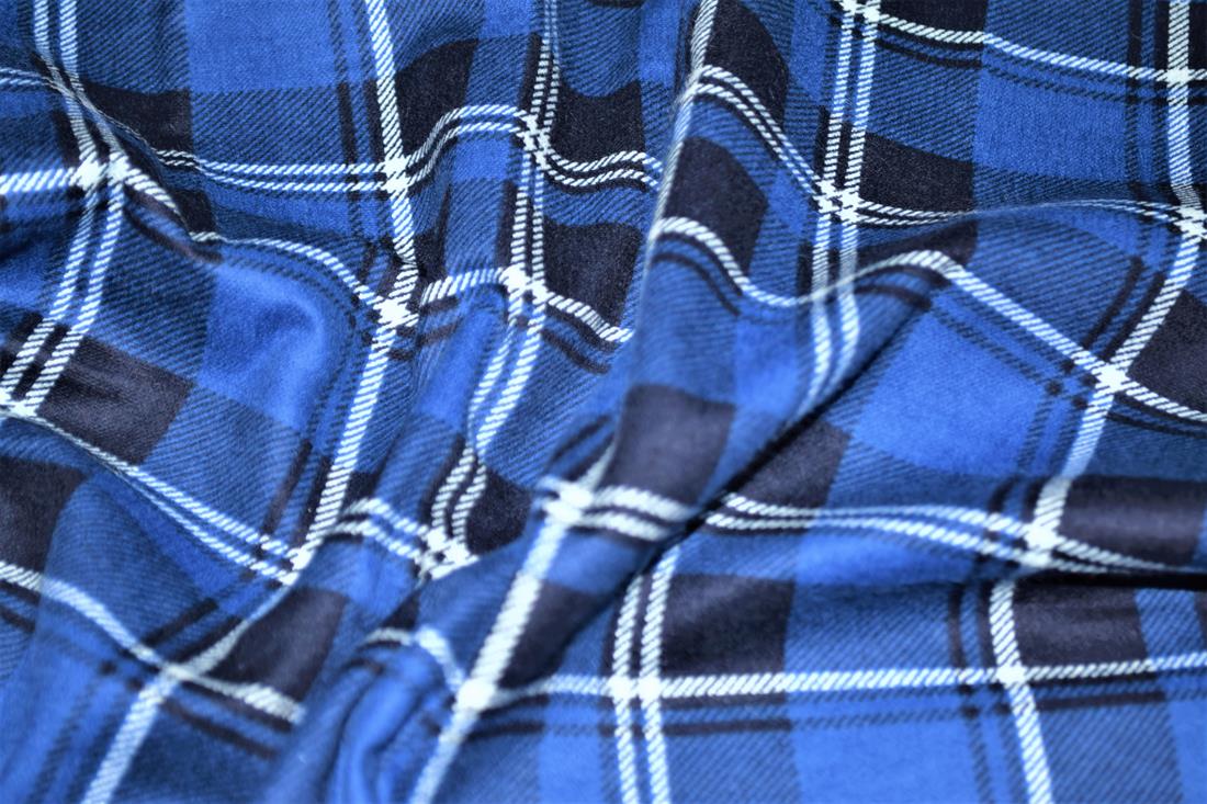 Navy Brushed Cotton